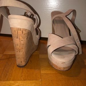 Beige heels from Aldo